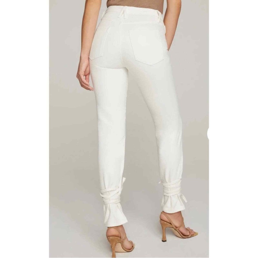 NWT Good American Good Boy Ankle Wrap Jeans - Picture 8 of 12